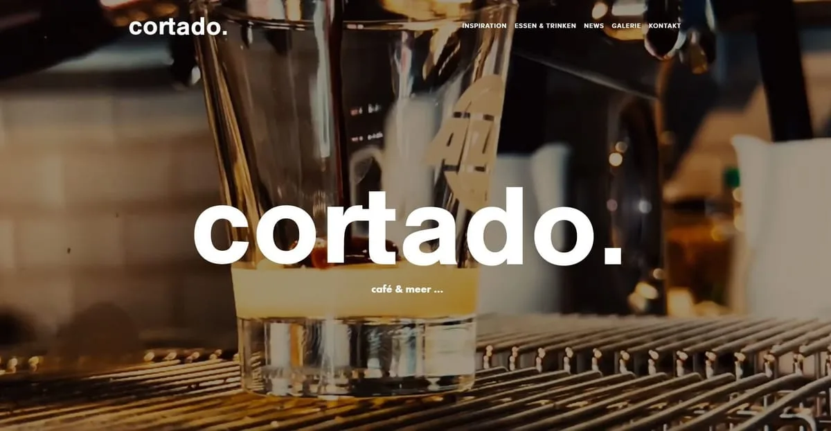Website von Cortado Bad Godesberg