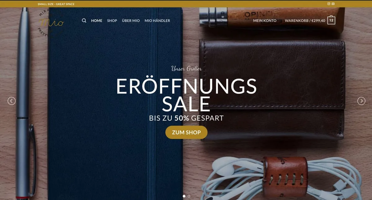 Onlineshop von My-Mio Online Store